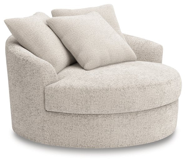 Cuddle Plush Oversized Swivel Accent Chair - Furniture & Design Outlet (Kalamazoo,MI)