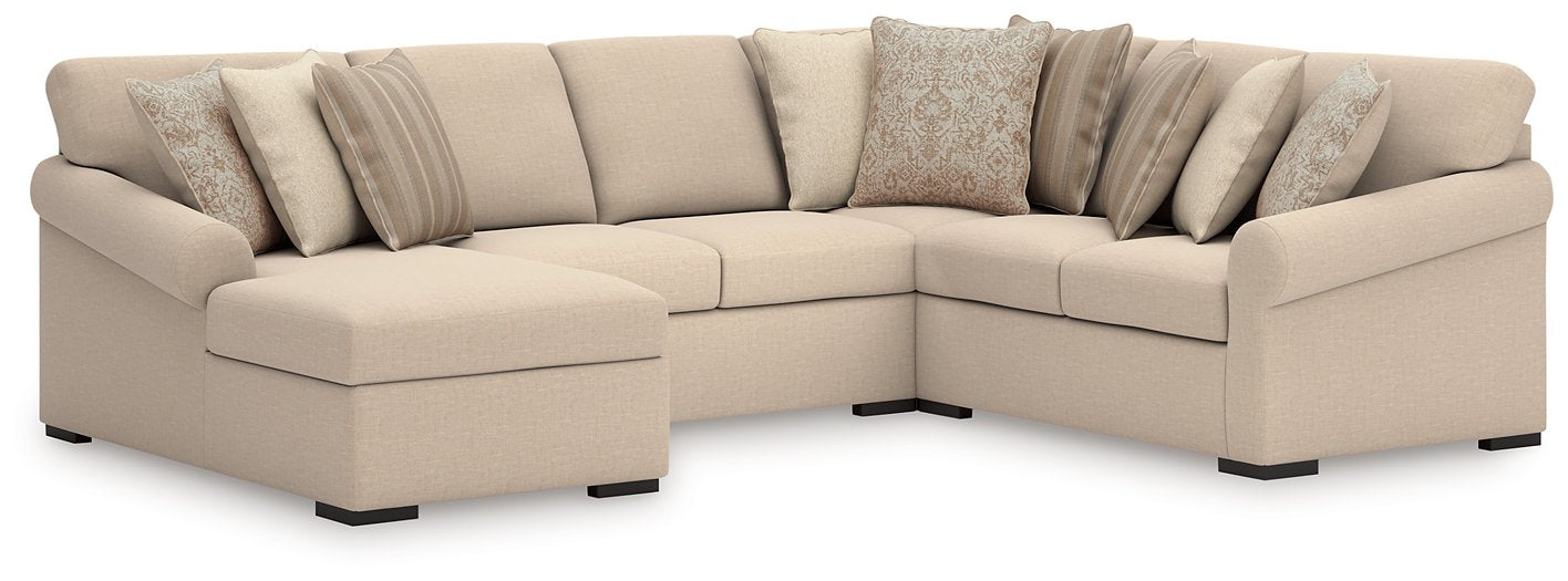 LadyMae Sectional with Chaise - Furniture & Design Outlet (Kalamazoo,MI)