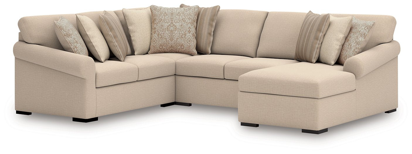 LadyMae Sectional with Chaise - Furniture & Design Outlet (Kalamazoo,MI)