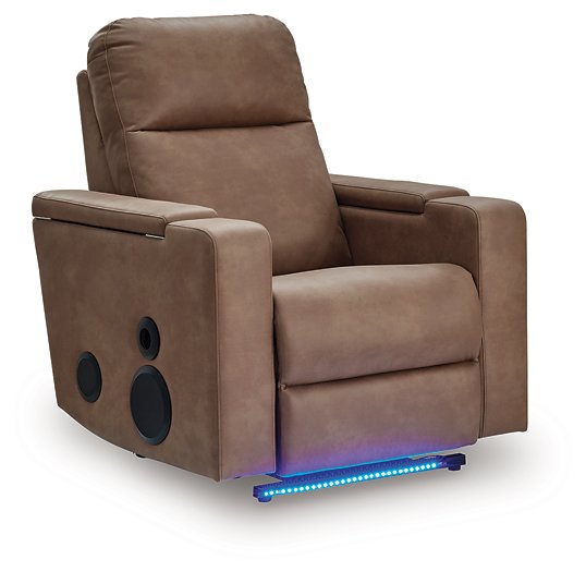 Lorrenton Power Glider Recliner with Audio System - Furniture & Design Outlet (Kalamazoo,MI)