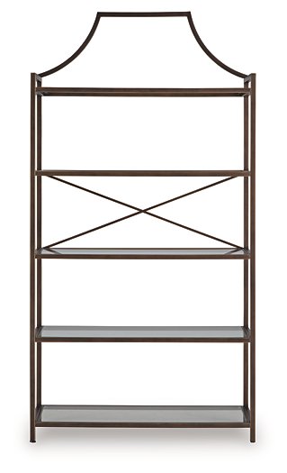Bernonly 72" Bookcase - Furniture & Design Outlet (Kalamazoo,MI)