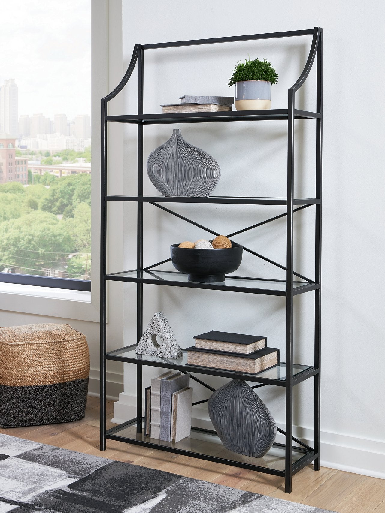 Dakerwell 72" Bookcase - Furniture & Design Outlet (Kalamazoo,MI)