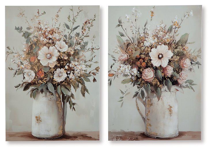 Faisaldon Wall Art (Set of 2) - Furniture & Design Outlet (Kalamazoo,MI)