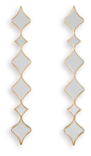 Harriswood Accent Mirror Set (Set of 2) - Furniture & Design Outlet (Kalamazoo,MI)