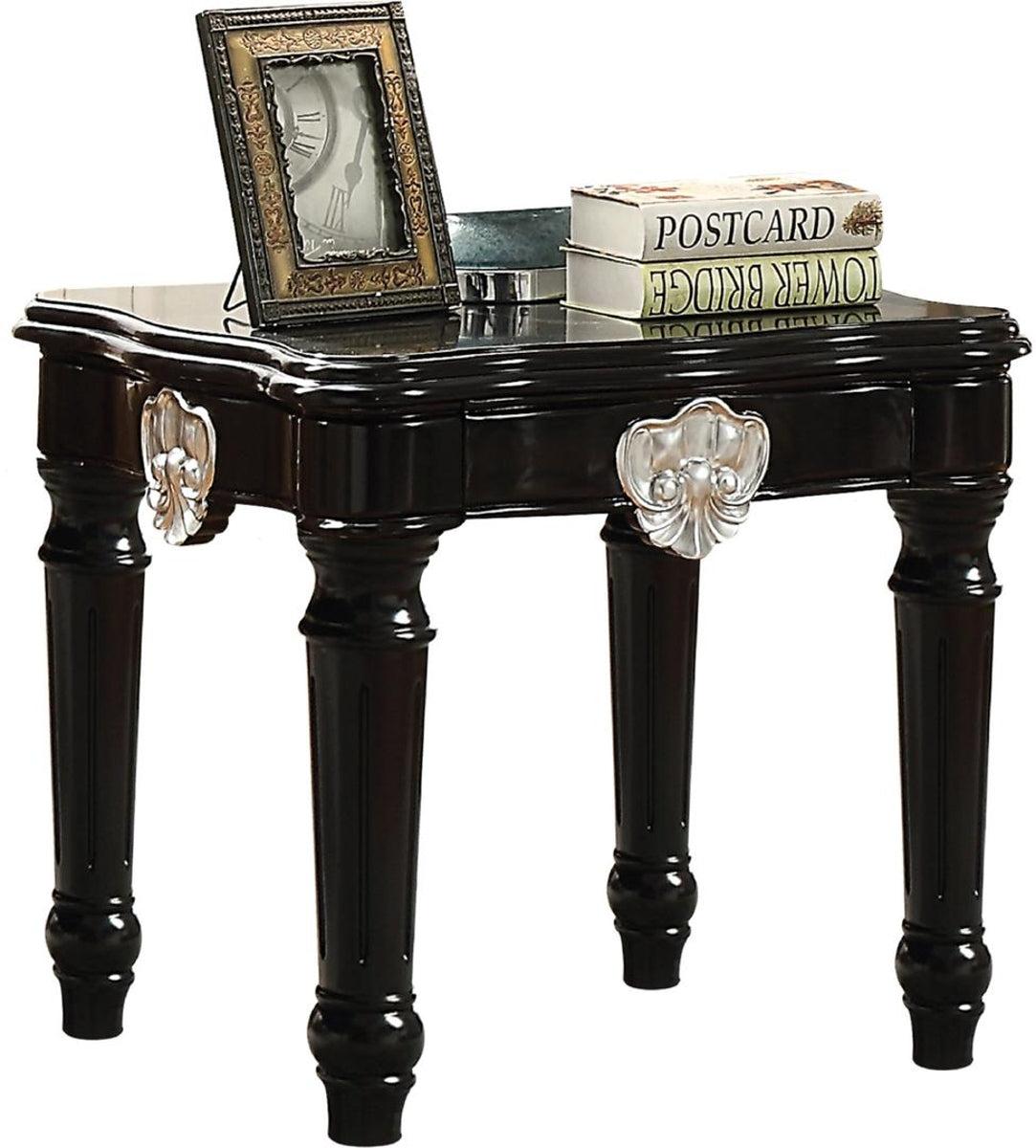Acme Furniture Ernestine End Table in Black 82112 - Furniture & Design Outlet (Kalamazoo,MI)