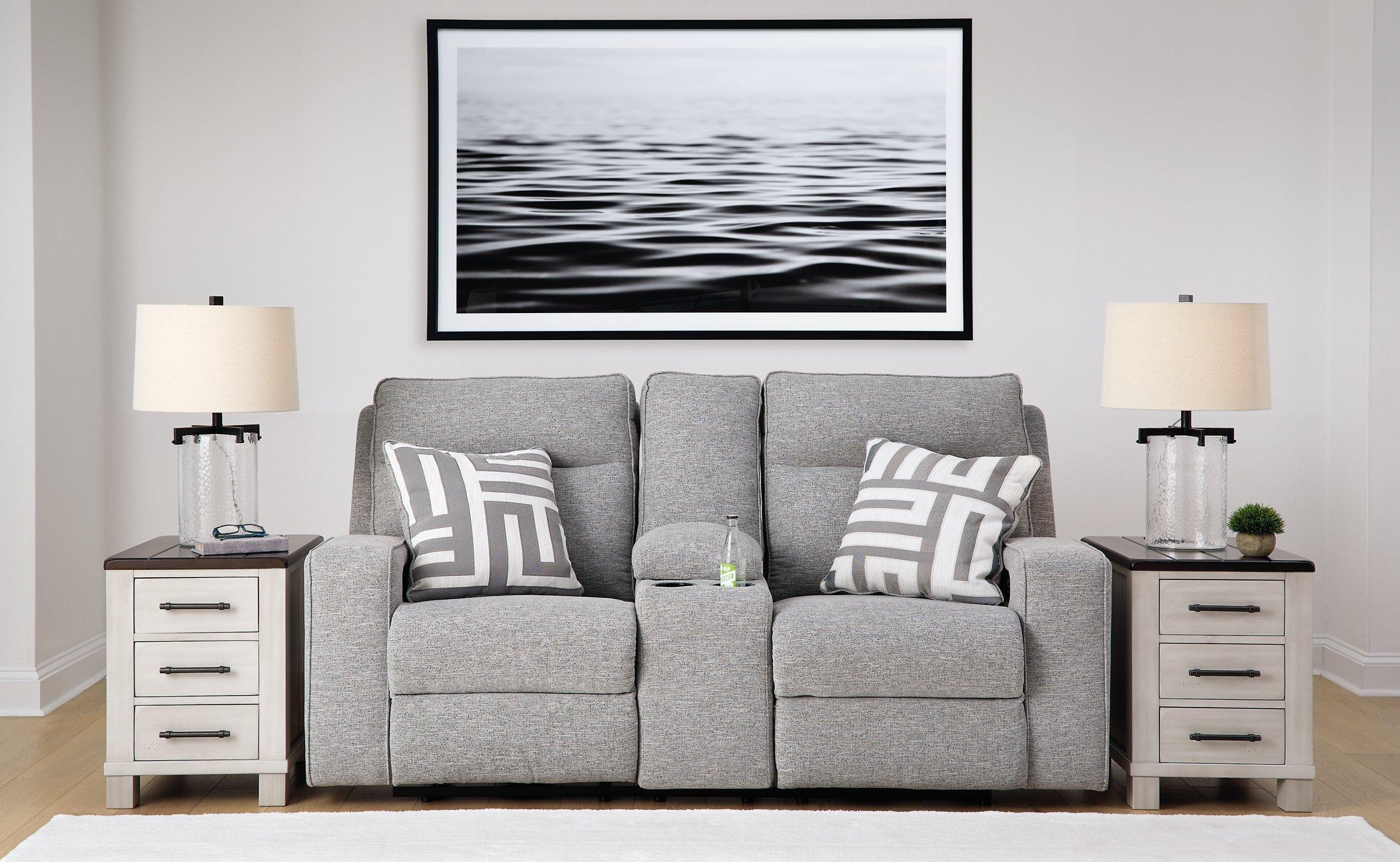 Biscoe Power Reclining Loveseat - Furniture & Design Outlet (Kalamazoo,MI)