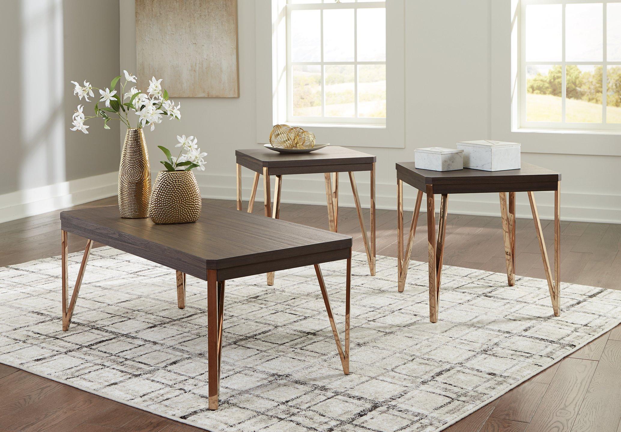 Bandyn Table (Set of 3) - Furniture & Design Outlet (Kalamazoo,MI)
