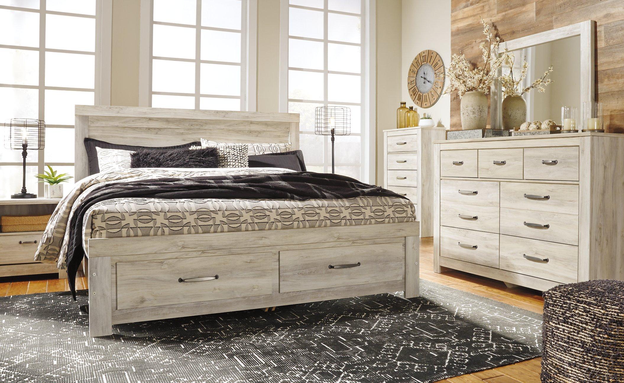 Bellaby Bed with 2 Storage Drawers - Furniture & Design Outlet (Kalamazoo,MI)