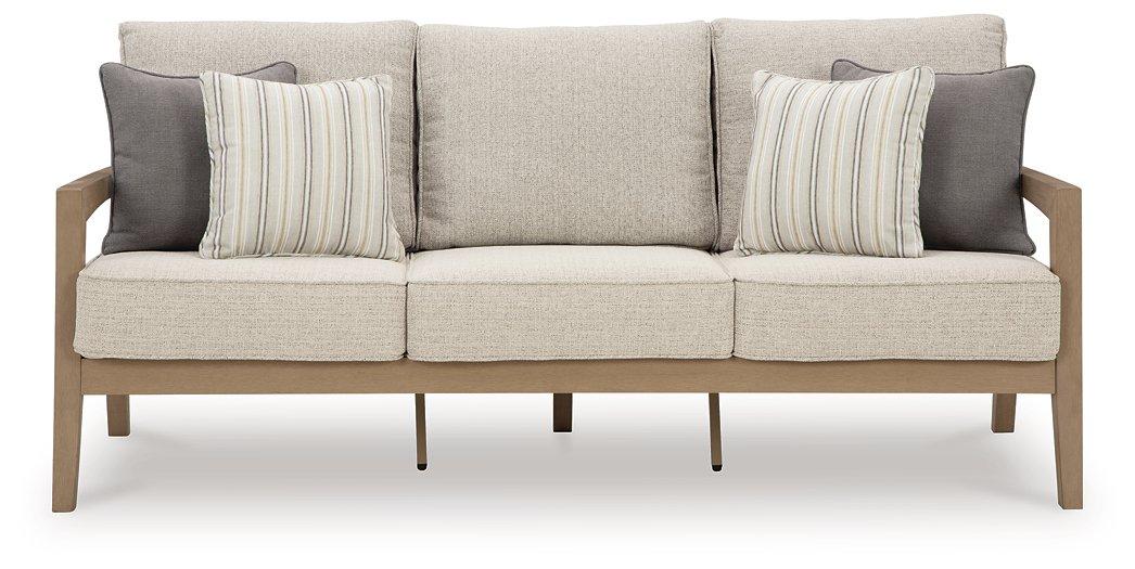 Hallow Creek Outdoor Sofa with Cushion - Furniture & Design Outlet (Kalamazoo,MI)