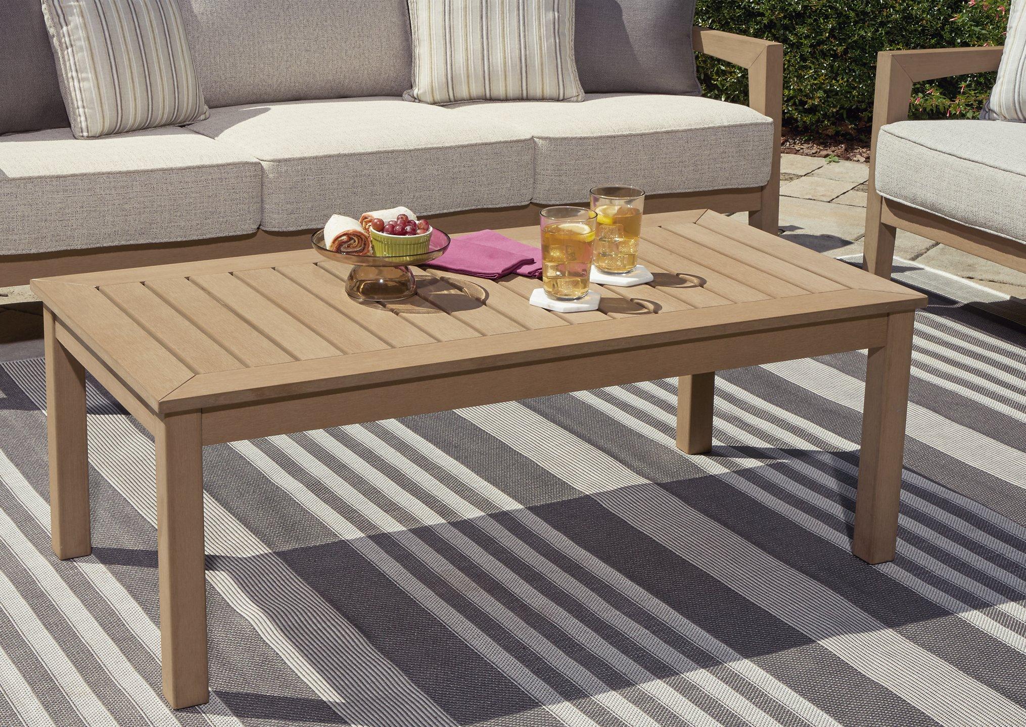 Hallow Creek Outdoor Coffee Table - Furniture & Design Outlet (Kalamazoo,MI)