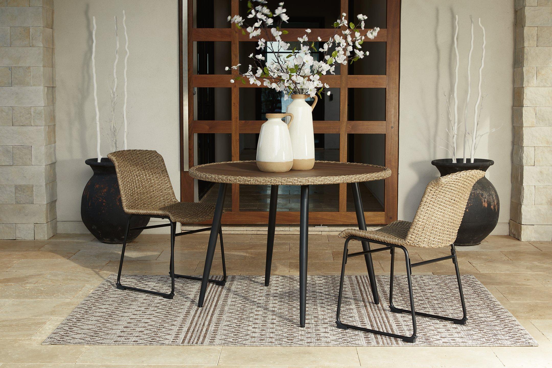 Amaris Outdoor Dining Set - Furniture & Design Outlet (Kalamazoo,MI)