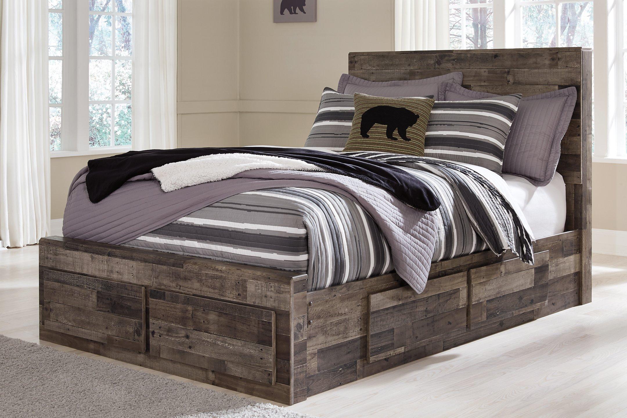 Derekson Youth Bed with 6 Storage Drawers - Furniture & Design Outlet (Kalamazoo,MI)