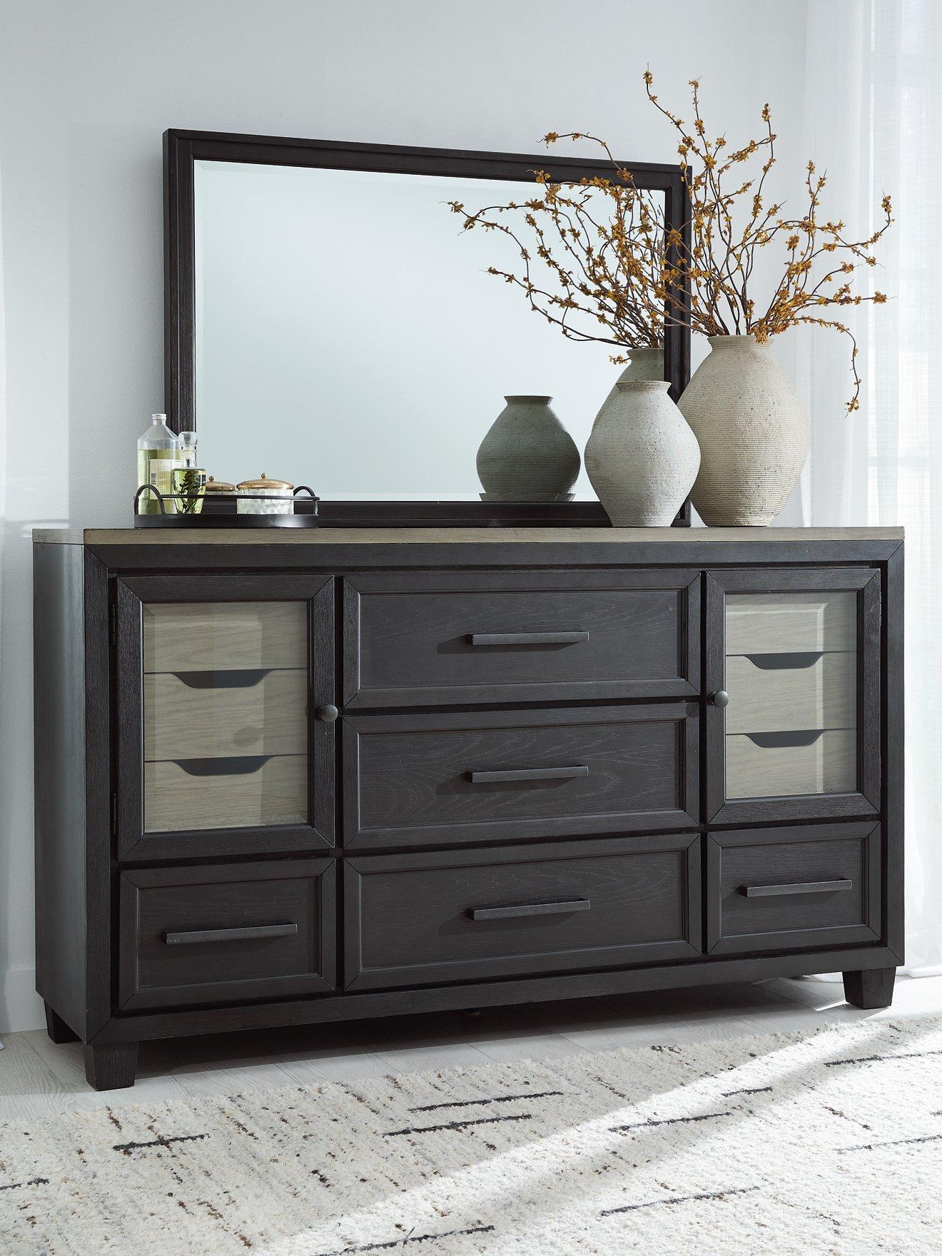 Foyland Dresser and Mirror - Furniture & Design Outlet (Kalamazoo,MI)