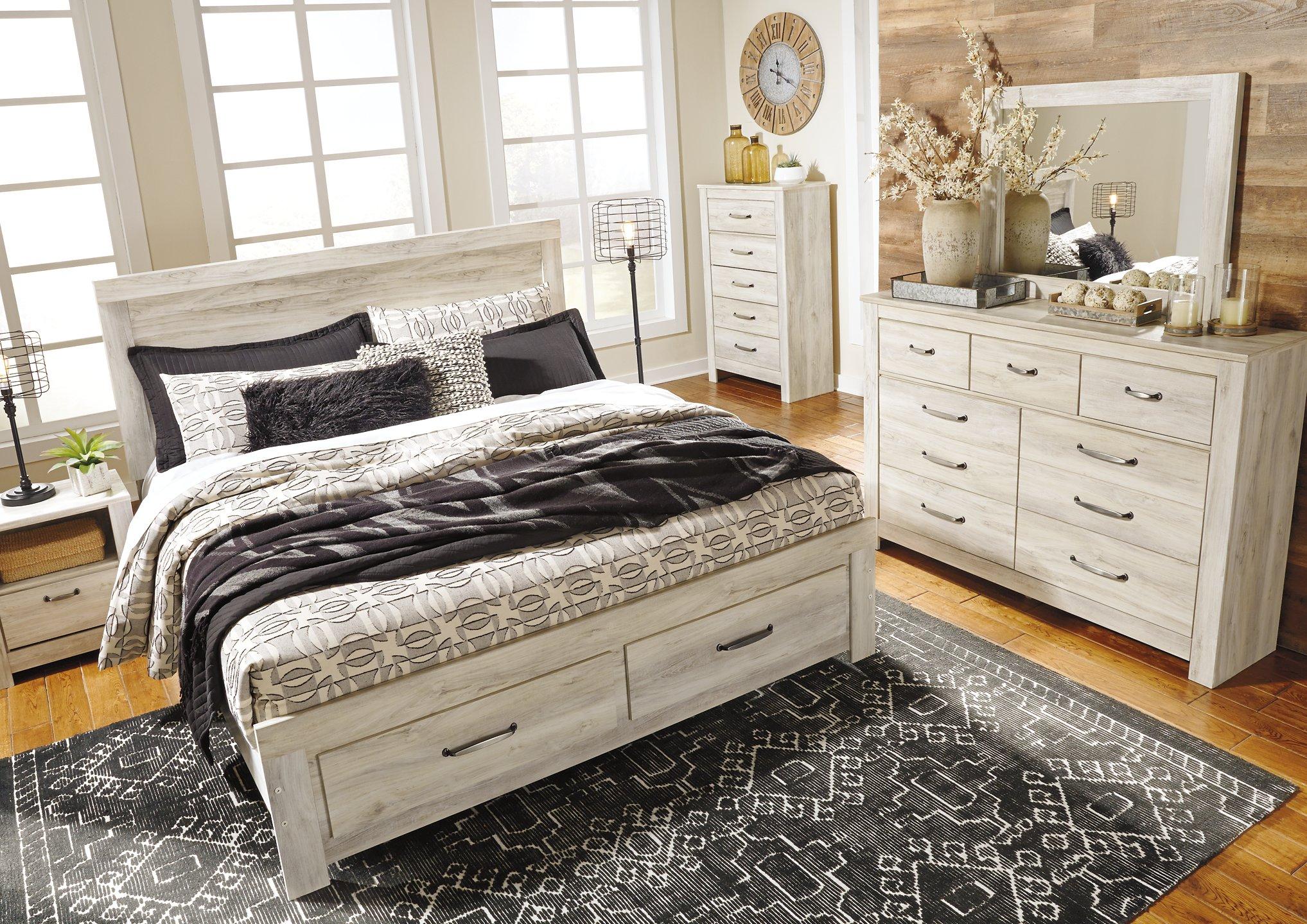 Bellaby Bed with 2 Storage Drawers - Furniture & Design Outlet (Kalamazoo,MI)