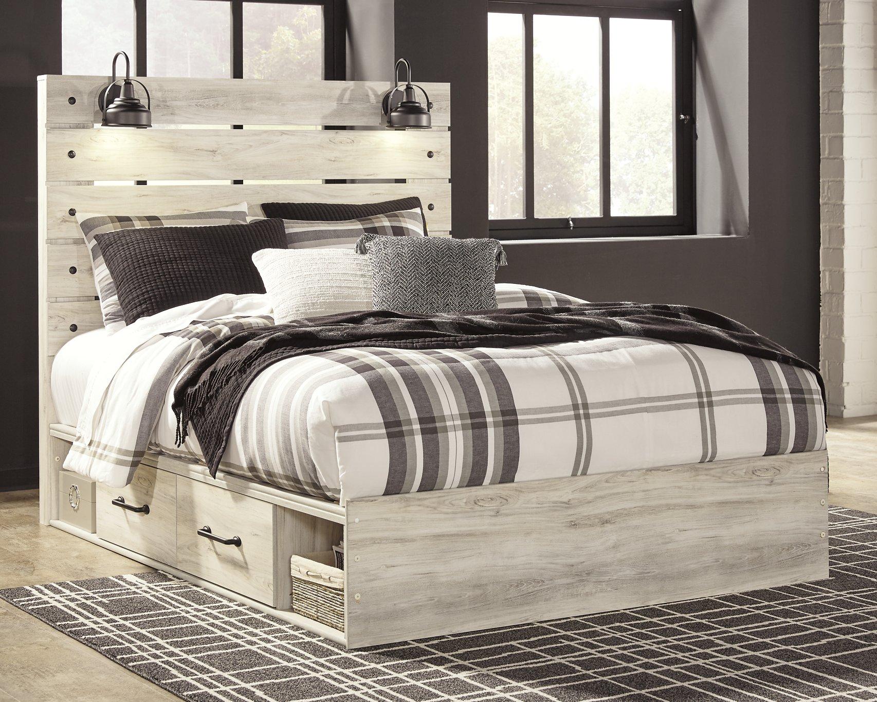 Cambeck Bed with 4 Storage Drawers - Furniture & Design Outlet (Kalamazoo,MI)