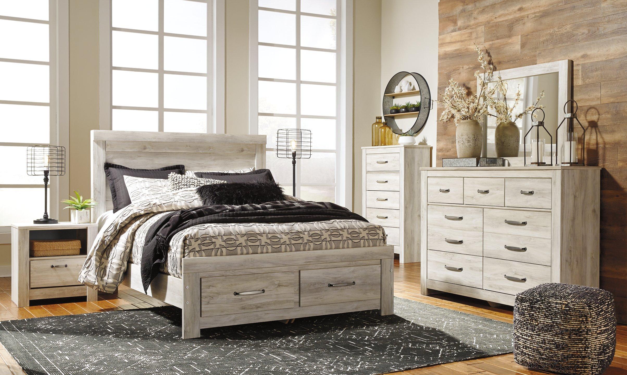 Bellaby Bed with 2 Storage Drawers - Furniture & Design Outlet (Kalamazoo,MI)