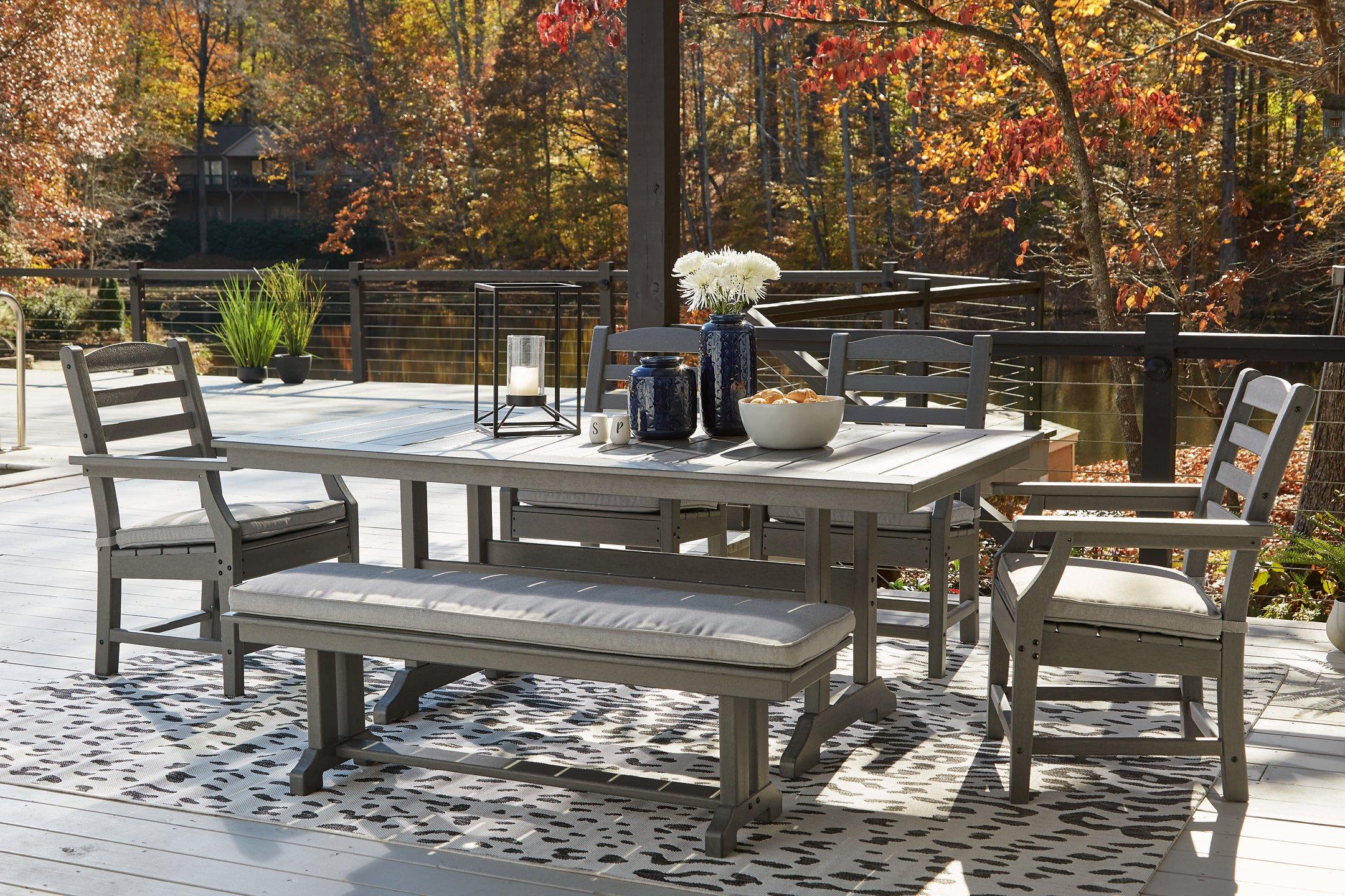 Visola Outdoor Dining Set - Furniture & Design Outlet (Kalamazoo,MI)