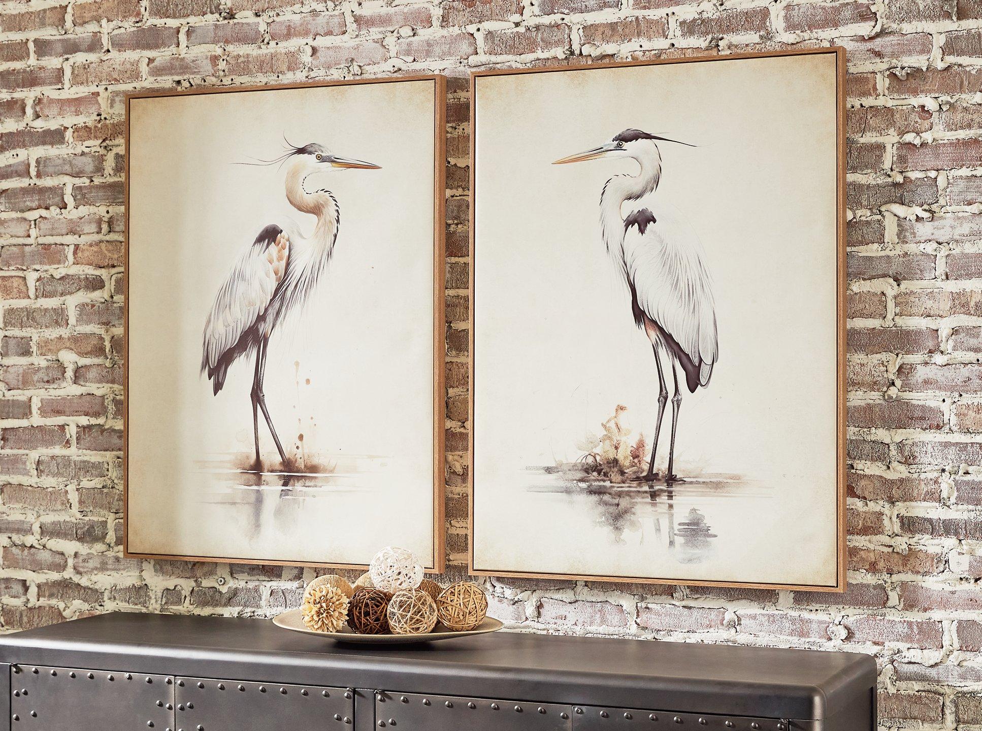 Aubinell Wall Art (Set of 2) - Furniture & Design Outlet (Kalamazoo,MI)