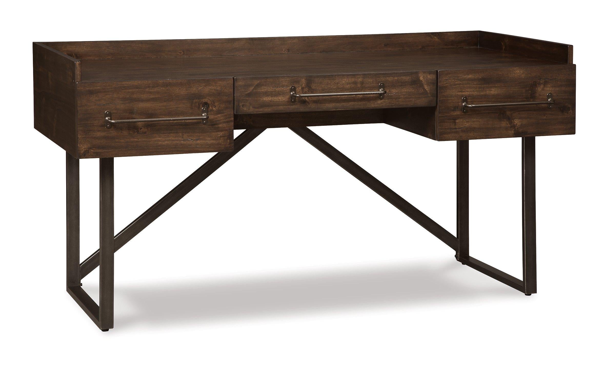 Starmore Home Office Desk with 2 Chairs - Furniture & Design Outlet (Kalamazoo,MI)