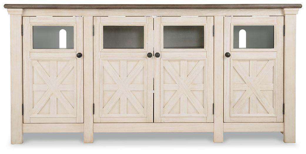 Bolanburg 74" TV Stand - Furniture & Design Outlet (Kalamazoo,MI)