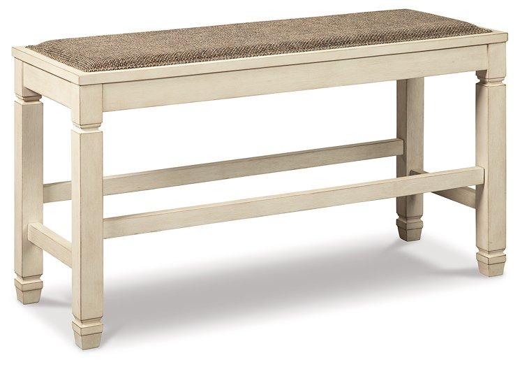 Bolanburg Counter Height Dining Bench - Furniture & Design Outlet (Kalamazoo,MI)