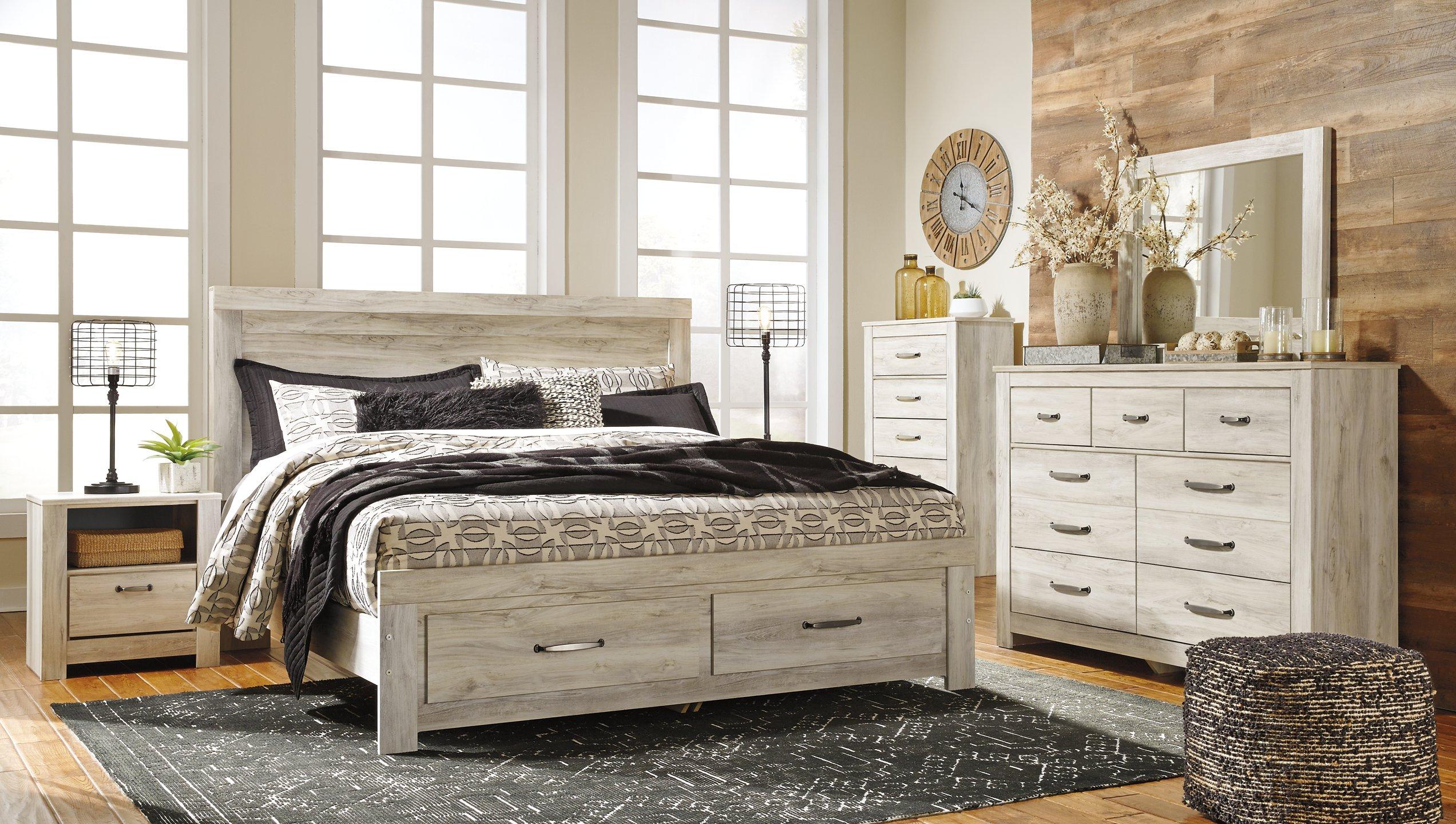 Bellaby Bed with 2 Storage Drawers - Furniture & Design Outlet (Kalamazoo,MI)