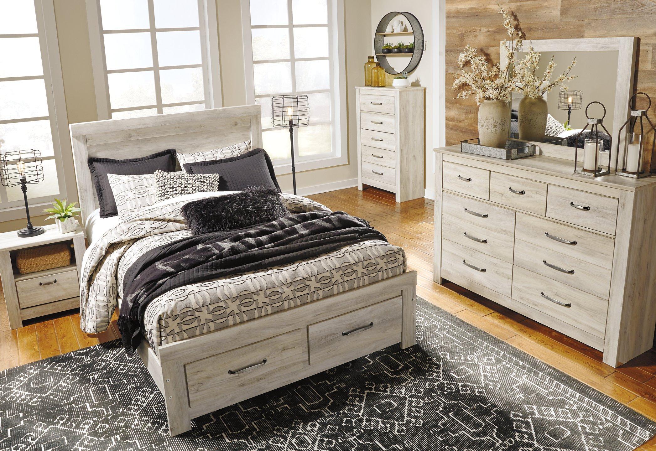 Bellaby Bed with 2 Storage Drawers - Furniture & Design Outlet (Kalamazoo,MI)