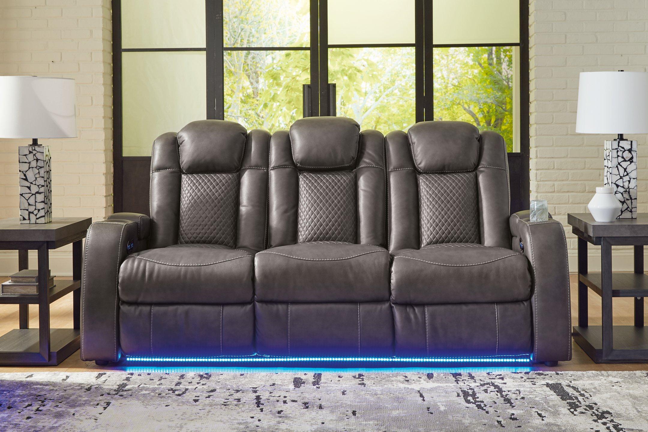 Fyne-Dyme Power Reclining Sofa - Furniture & Design Outlet (Kalamazoo,MI)
