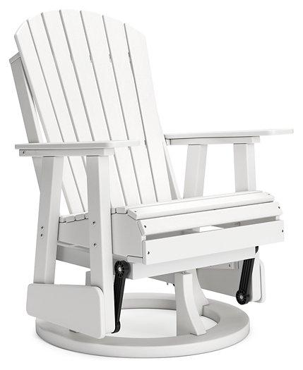Hyland wave Outdoor Swivel Glider Chair - Furniture & Design Outlet (Kalamazoo,MI)