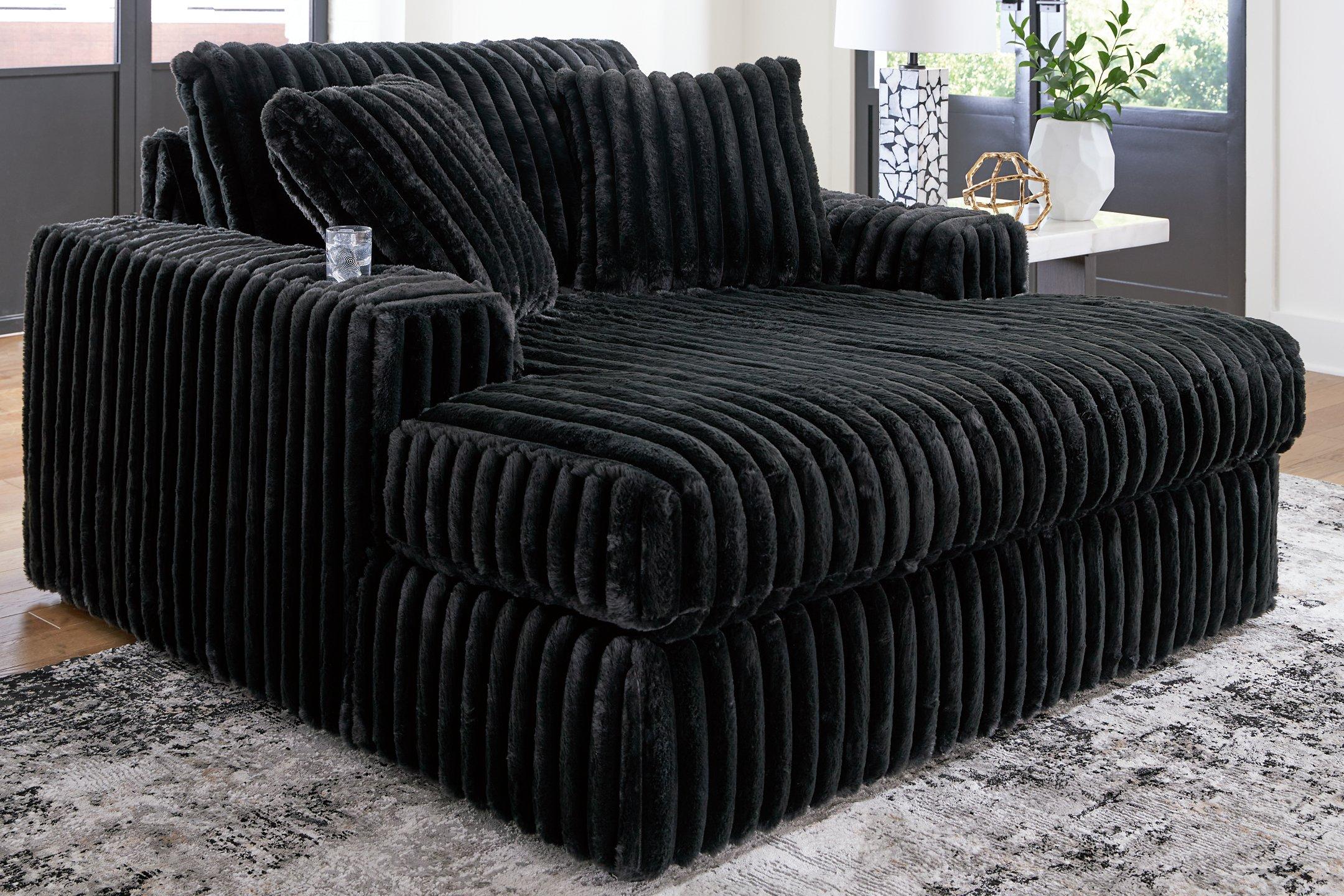 Midnight-Madness Oversized Chaise - Furniture & Design Outlet (Kalamazoo,MI)