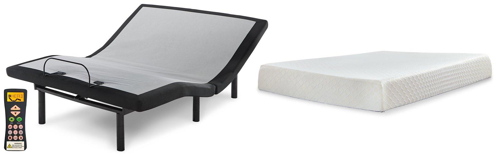 10 Inch Chime Memory Foam Mattress Set - Furniture & Design Outlet (Kalamazoo,MI)