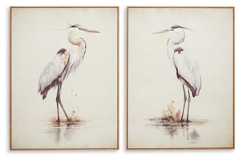 Aubinell Wall Art (Set of 2) - Furniture & Design Outlet (Kalamazoo,MI)