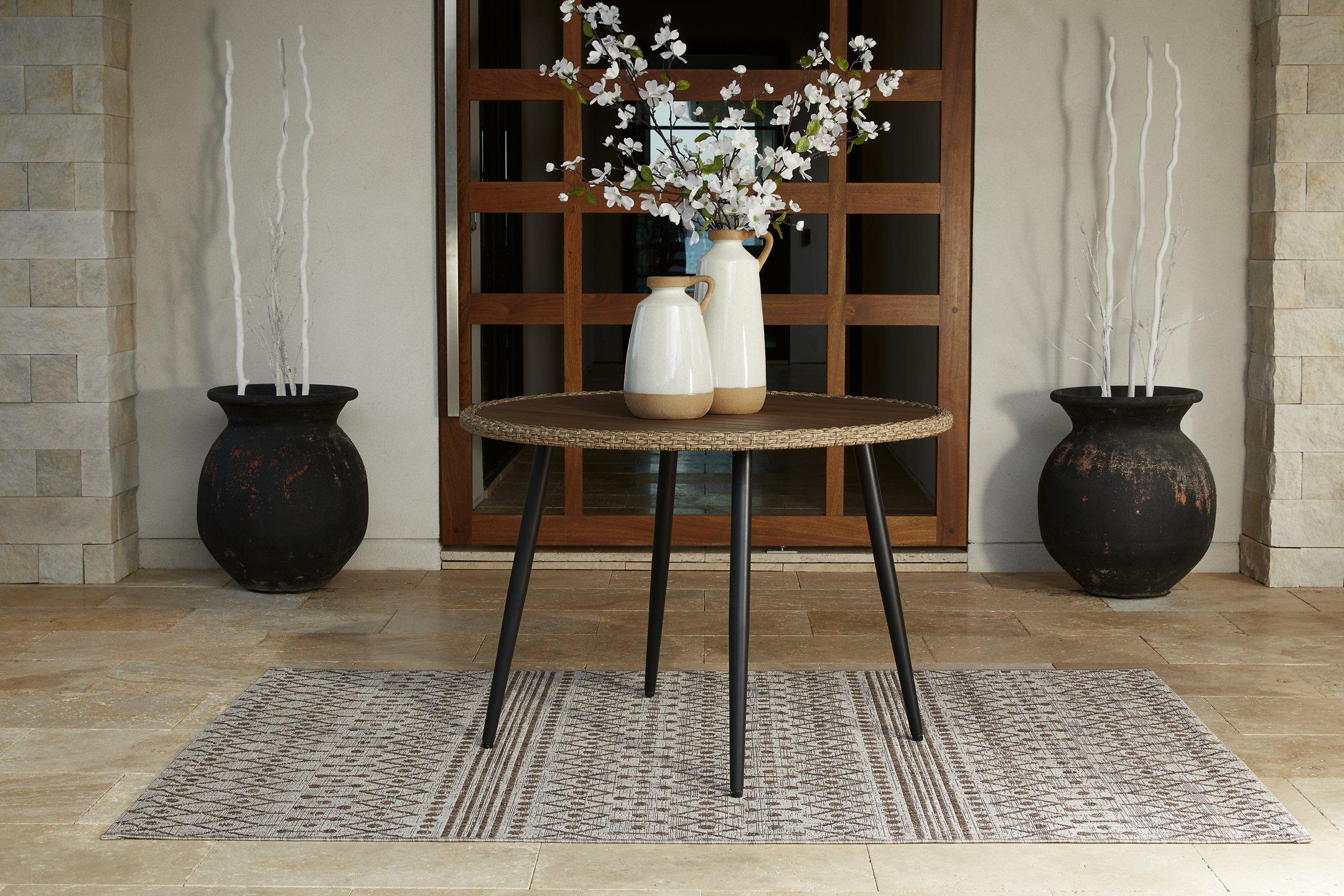 Amaris Outdoor Dining Table - Furniture & Design Outlet (Kalamazoo,MI)