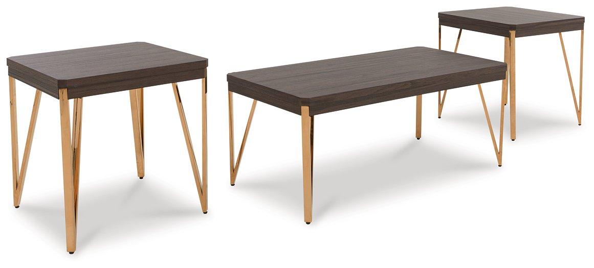 Bandyn Table (Set of 3) - Furniture & Design Outlet (Kalamazoo,MI)