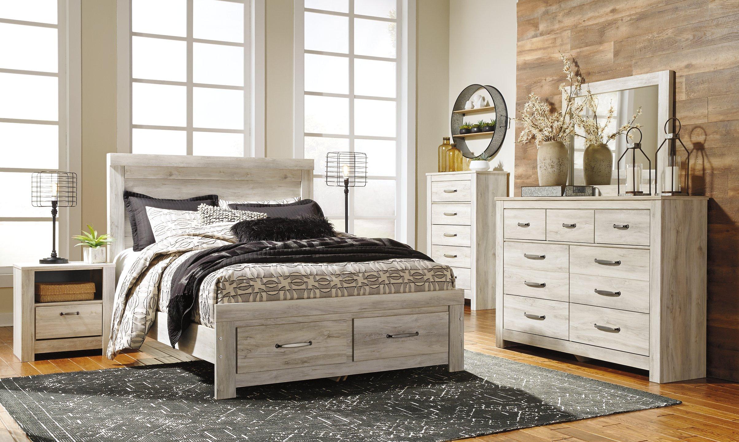 Bellaby Bed with 2 Storage Drawers - Furniture & Design Outlet (Kalamazoo,MI)
