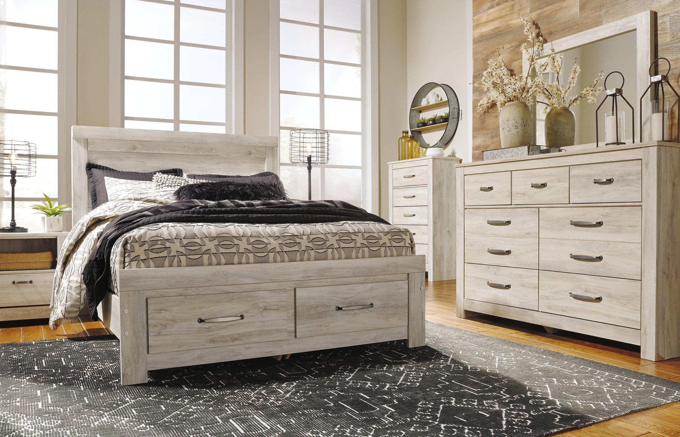 Bellaby Bed with 2 Storage Drawers - Furniture & Design Outlet (Kalamazoo,MI)