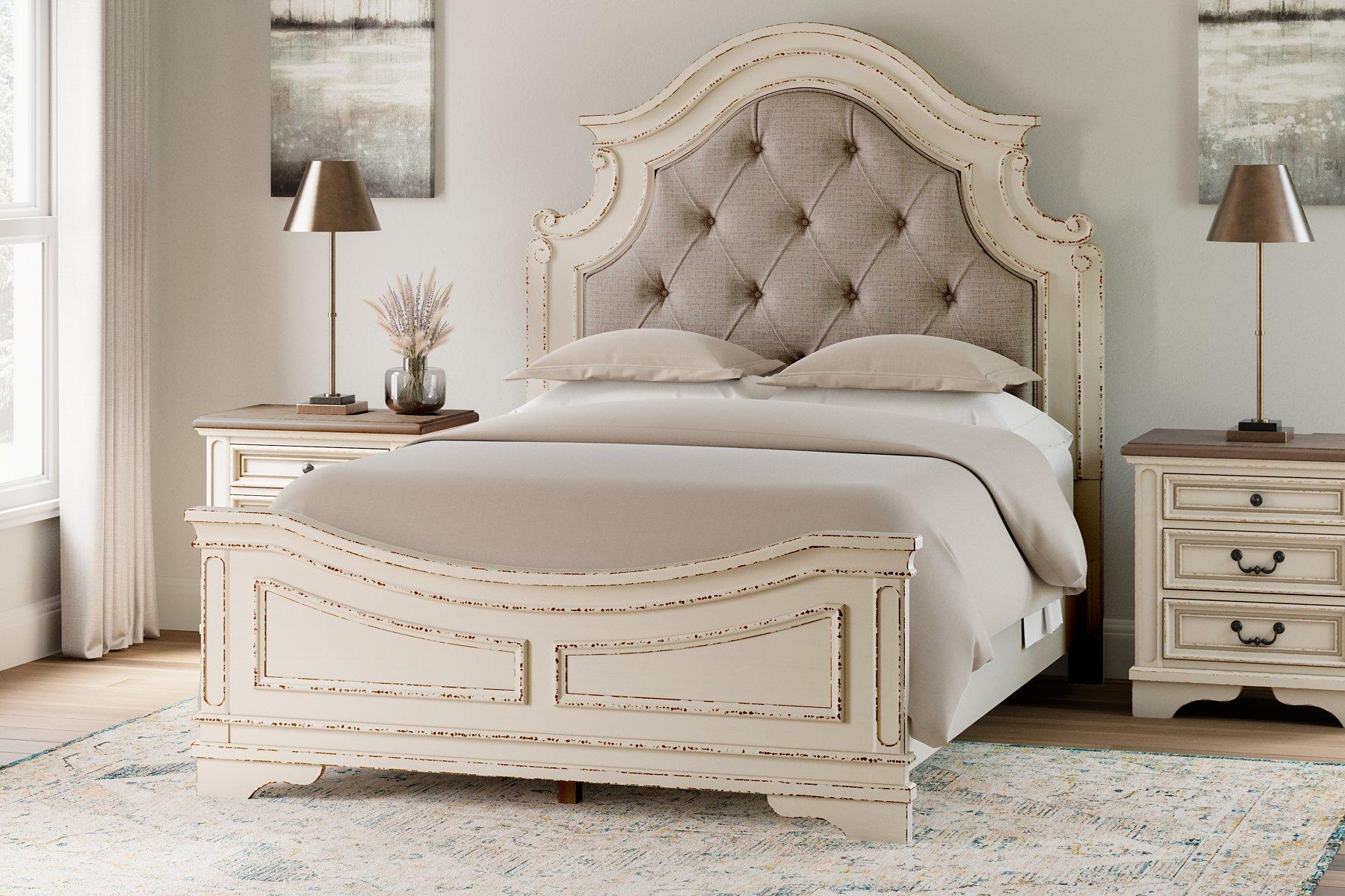 Realyn Upholstered Bed - Furniture & Design Outlet (Kalamazoo,MI)
