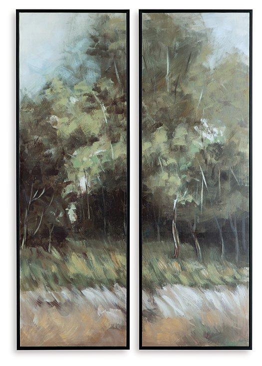 Dansot Wall Art (Set of 2) - Furniture & Design Outlet (Kalamazoo,MI)