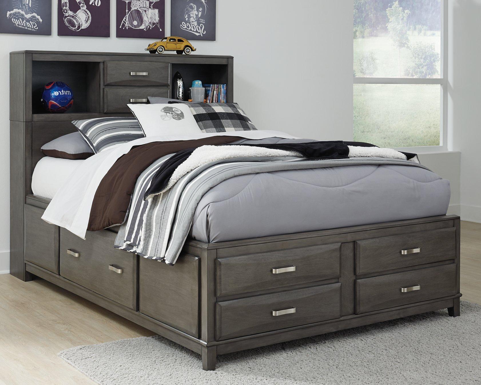 Caitbrook Storage Bed with 7 Drawers - Furniture & Design Outlet (Kalamazoo,MI)