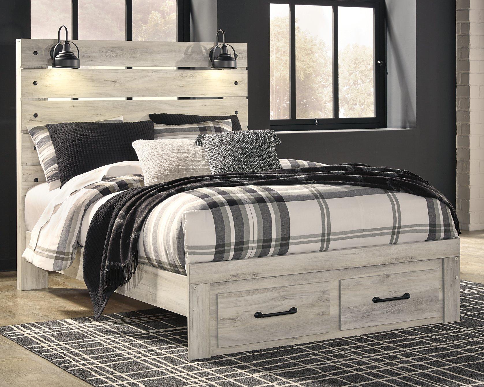 Cambeck Bed with 2 Storage Drawers - Furniture & Design Outlet (Kalamazoo,MI)
