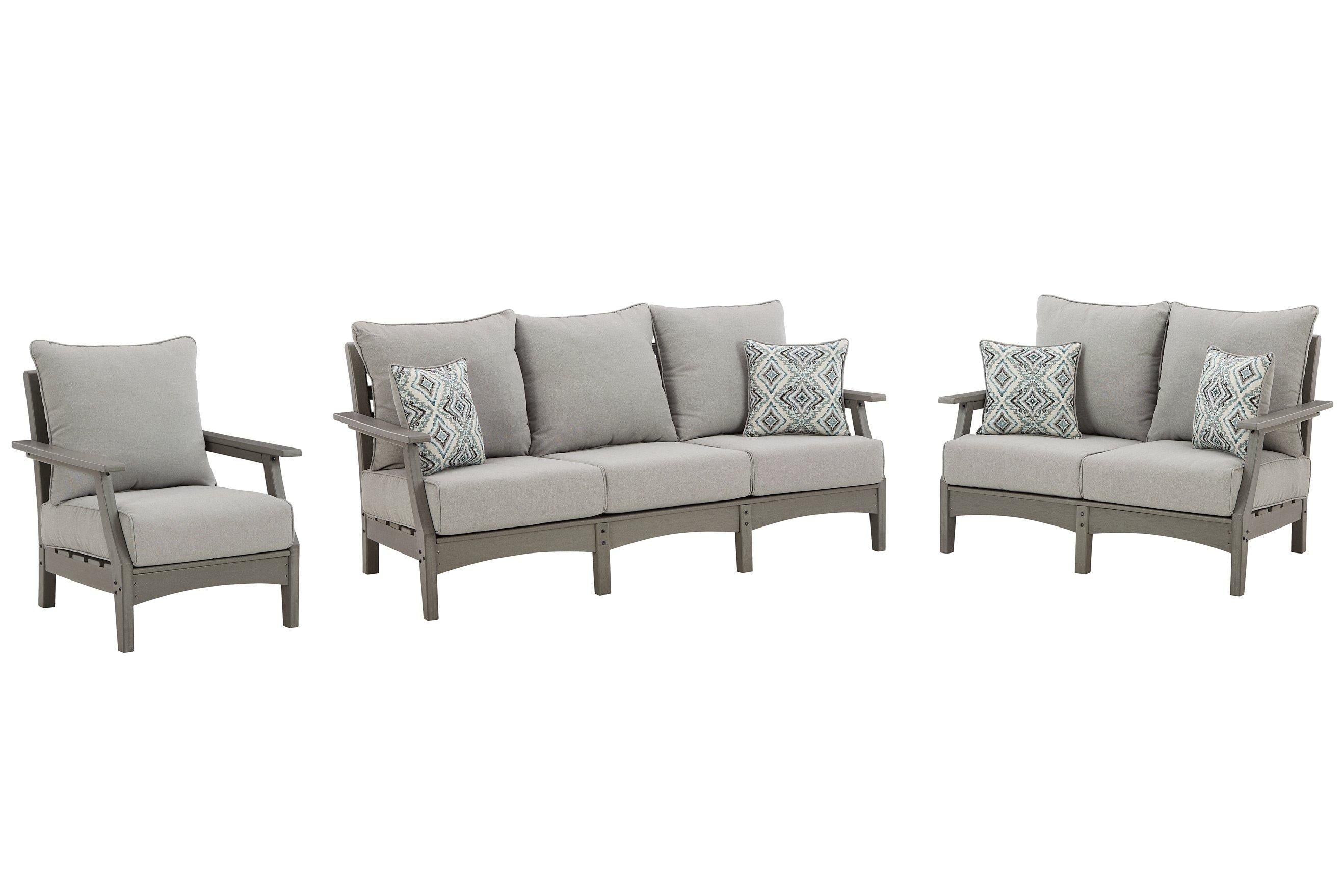 Visola Outdoor Seating Set - Furniture & Design Outlet (Kalamazoo,MI)