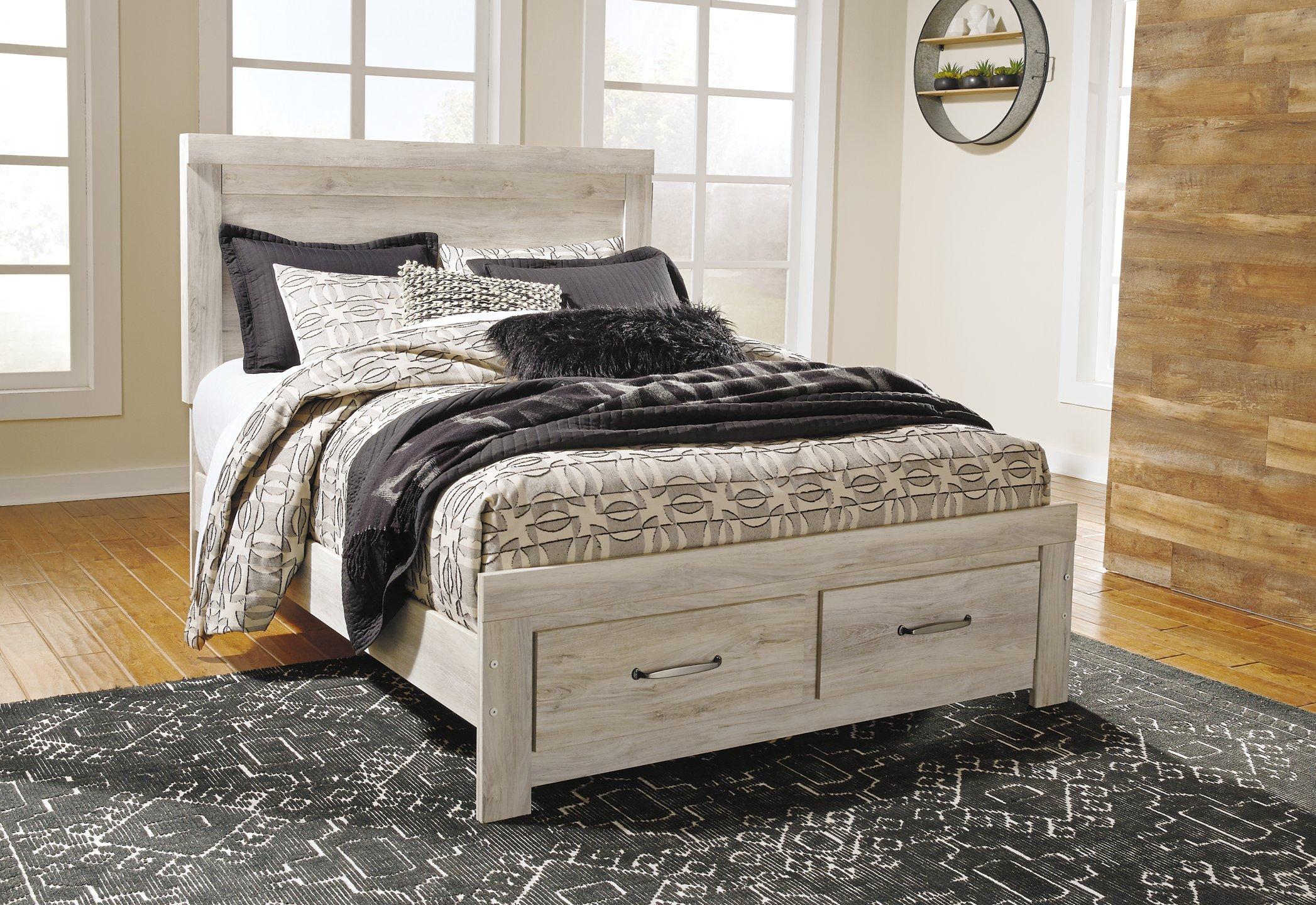 Bellaby Bed with 2 Storage Drawers - Furniture & Design Outlet (Kalamazoo,MI)