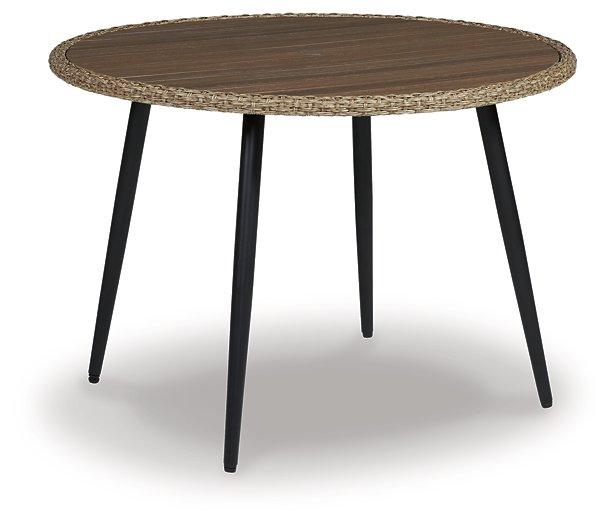 Amaris Outdoor Dining Table - Furniture & Design Outlet (Kalamazoo,MI)