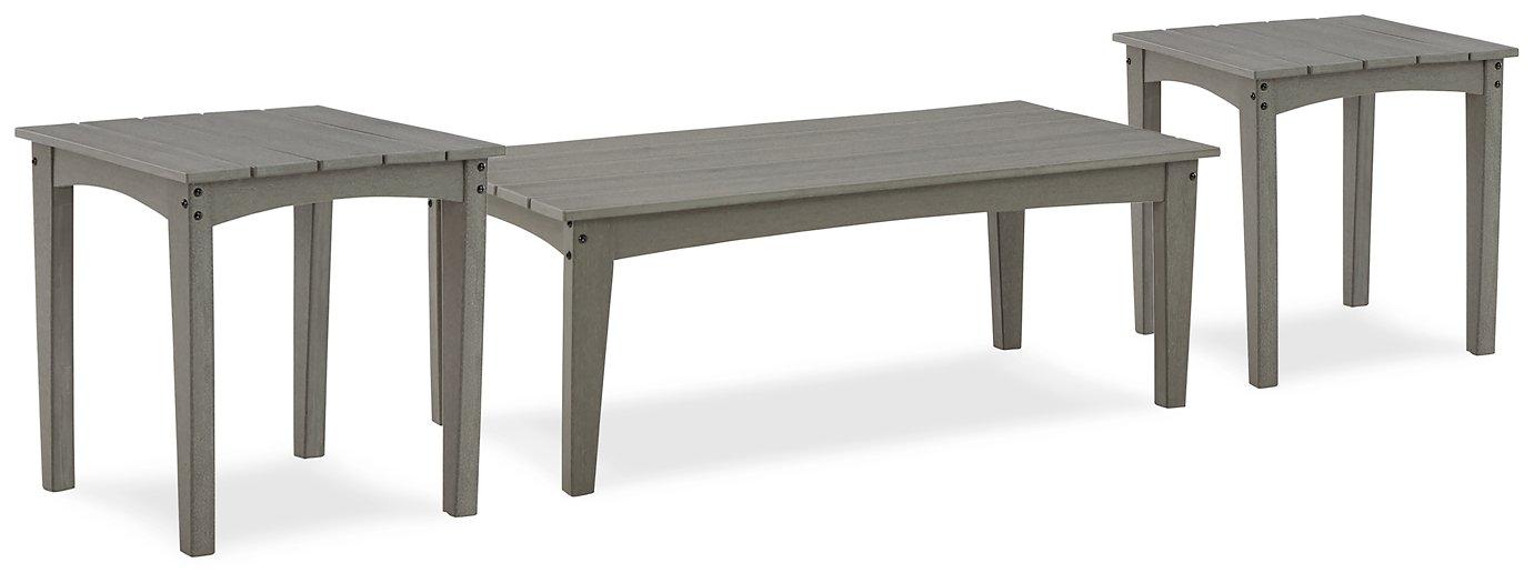 Visola Outdoor Occasional Table Set - Furniture & Design Outlet (Kalamazoo,MI)