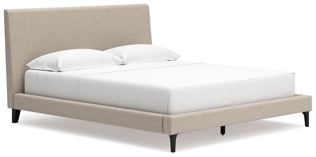 Cielden Upholstered Bed with Roll Slats - Furniture & Design Outlet (Kalamazoo,MI)