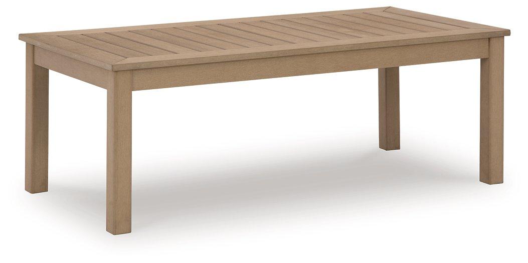 Hallow Creek Outdoor Coffee Table - Furniture & Design Outlet (Kalamazoo,MI)