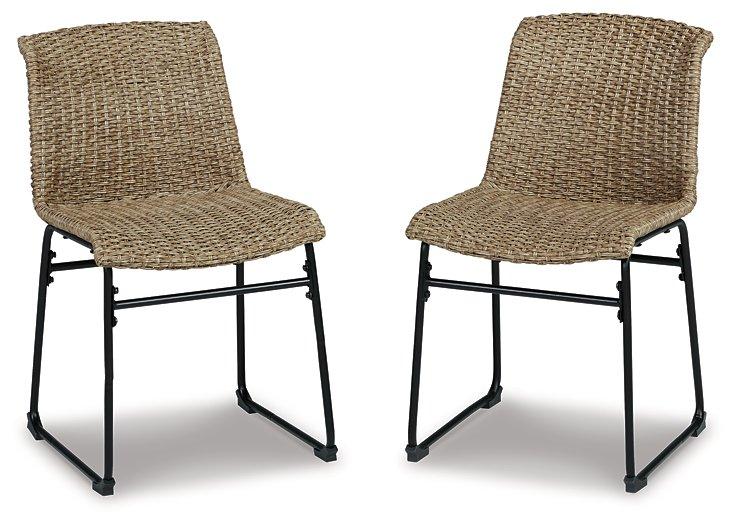Amaris Outdoor Dining Chair (Set of 2) - Furniture & Design Outlet (Kalamazoo,MI)