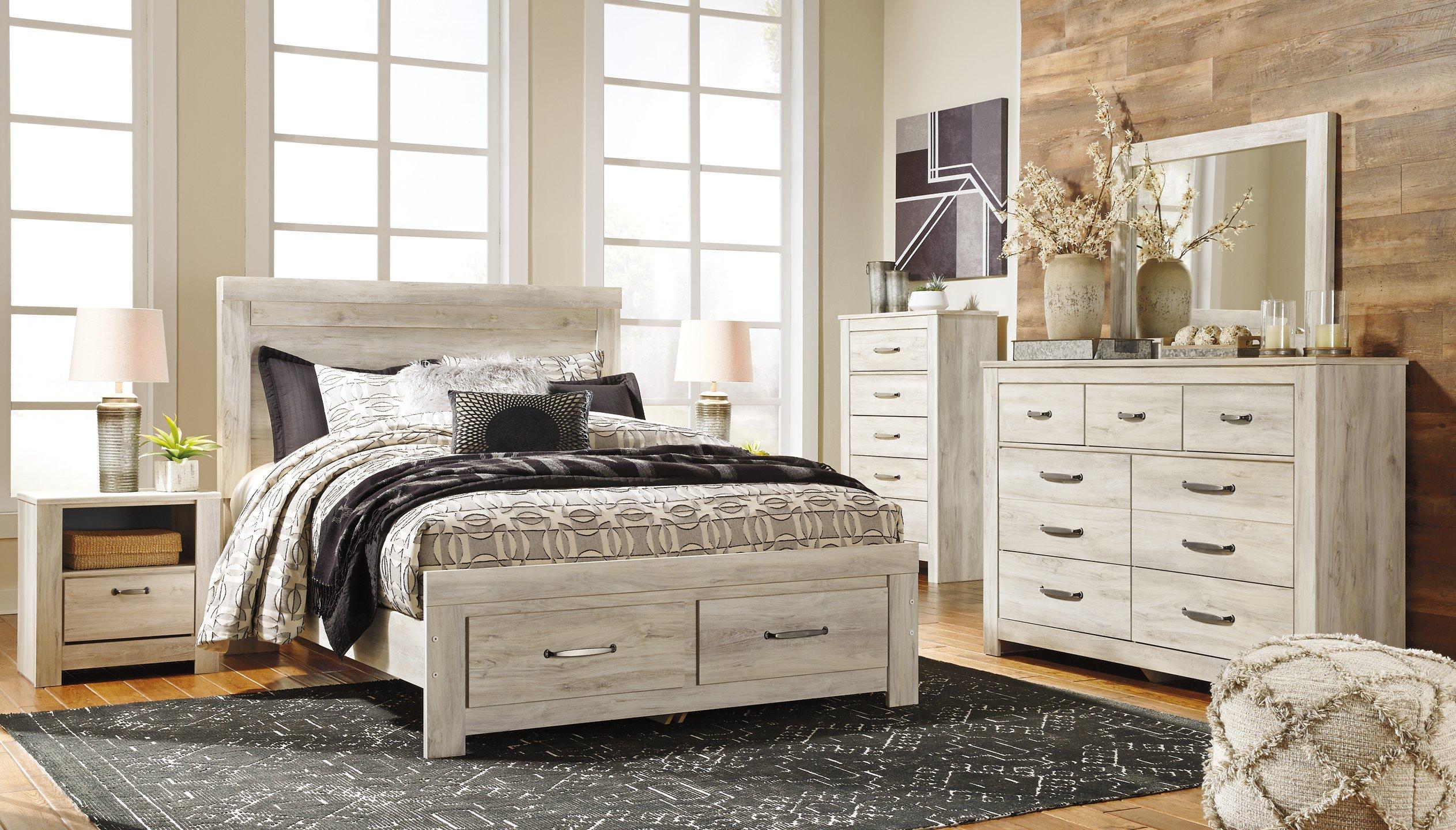Bellaby Bed with 2 Storage Drawers - Furniture & Design Outlet (Kalamazoo,MI)