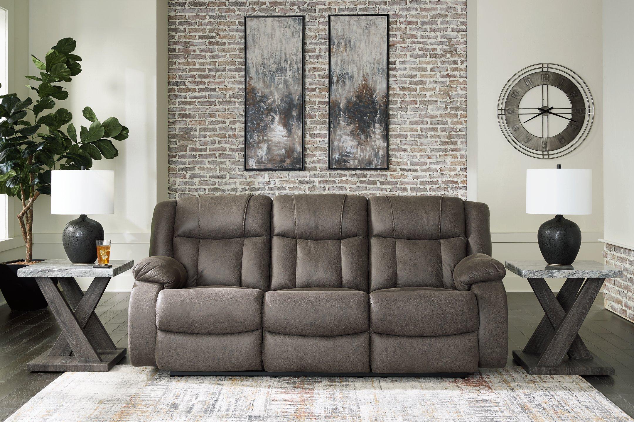 First Base Reclining Sofa - Furniture & Design Outlet (Kalamazoo,MI)