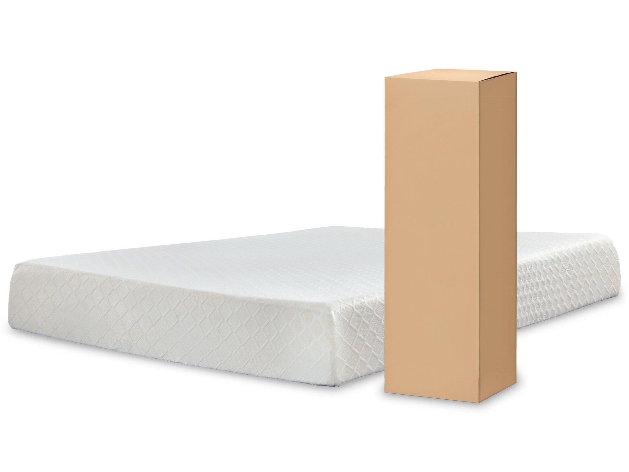 10 Inch Chime Memory Foam Mattress Set - Furniture & Design Outlet (Kalamazoo,MI)